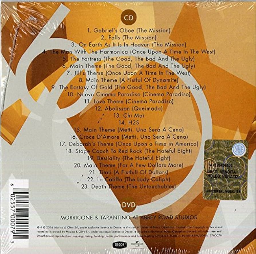 Windows　エンニオ・モリコーネ Ennio Morricone: 60 Deluxe Edition (Pl) 2CD/Dvd Combo